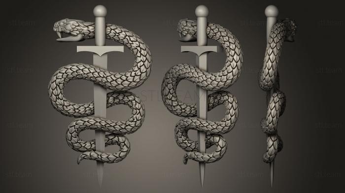 3D model snake (STL)